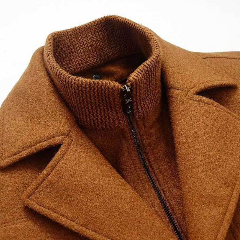 The Chesapeake Quilted Short Trench Brown