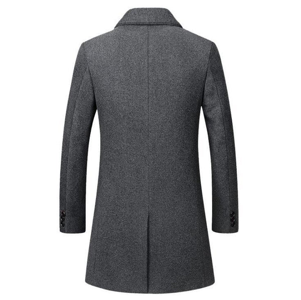 The Hampton Topcoat Grey